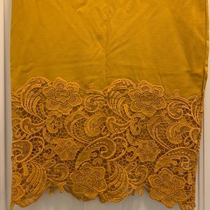 Olivia Blu casual yellow skirt